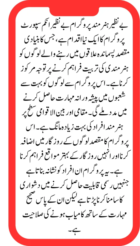 Enhancing Careers through Skill Development BISP Hunarmand Program Training Opportunities