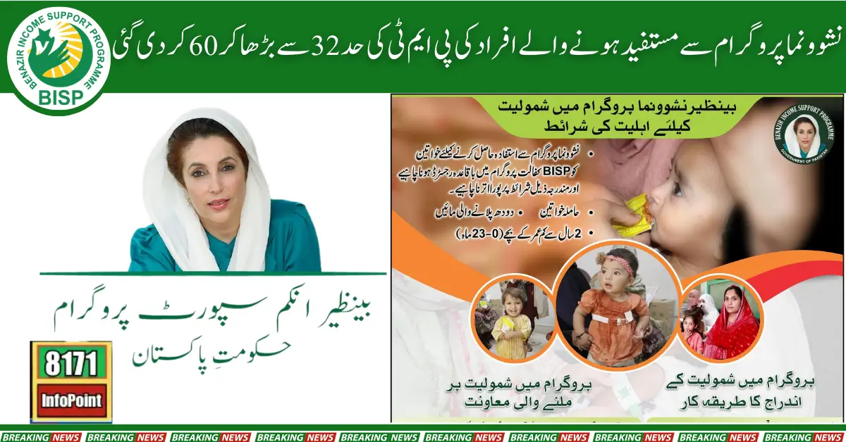 Benazir Nashunama Program Expands PMT Limit from 32 to 60 for Beneficiaries