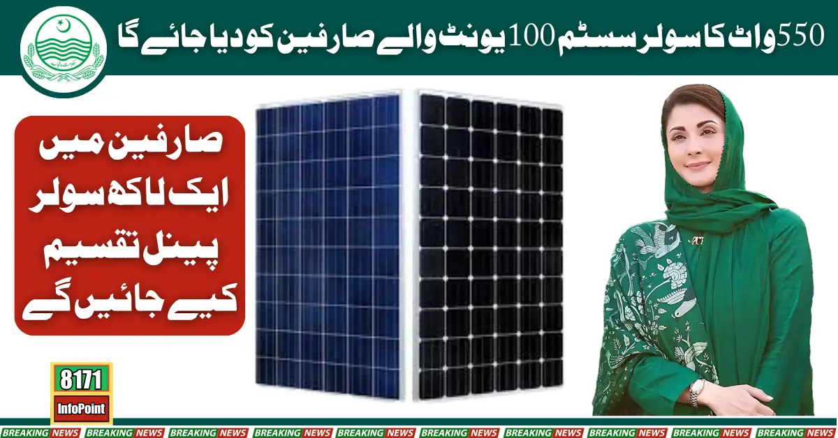 The Benefits of 550-Watt Solar Systems for 100-Unit Consumers A New Opportunity