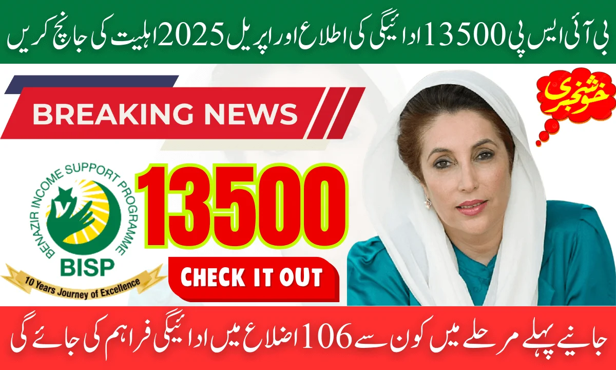 BISP 13500 Payment Notifications