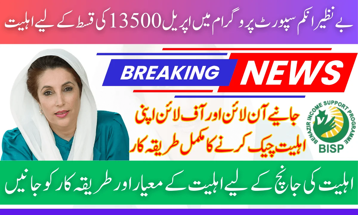 Benazir Income Support Payment