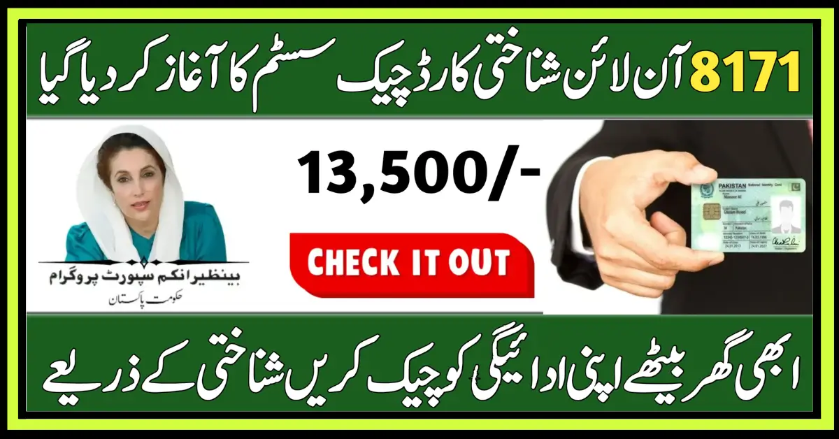 BISP 8171 Apply Online 2025 Complete Registration Guide and CNIC Verification