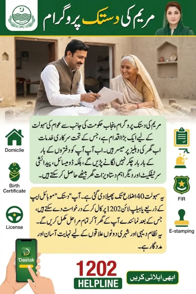 "Maryam ki Dastak" Expands to 40 Punjab Districts Now Including All Four Districts of Faisalabad Division