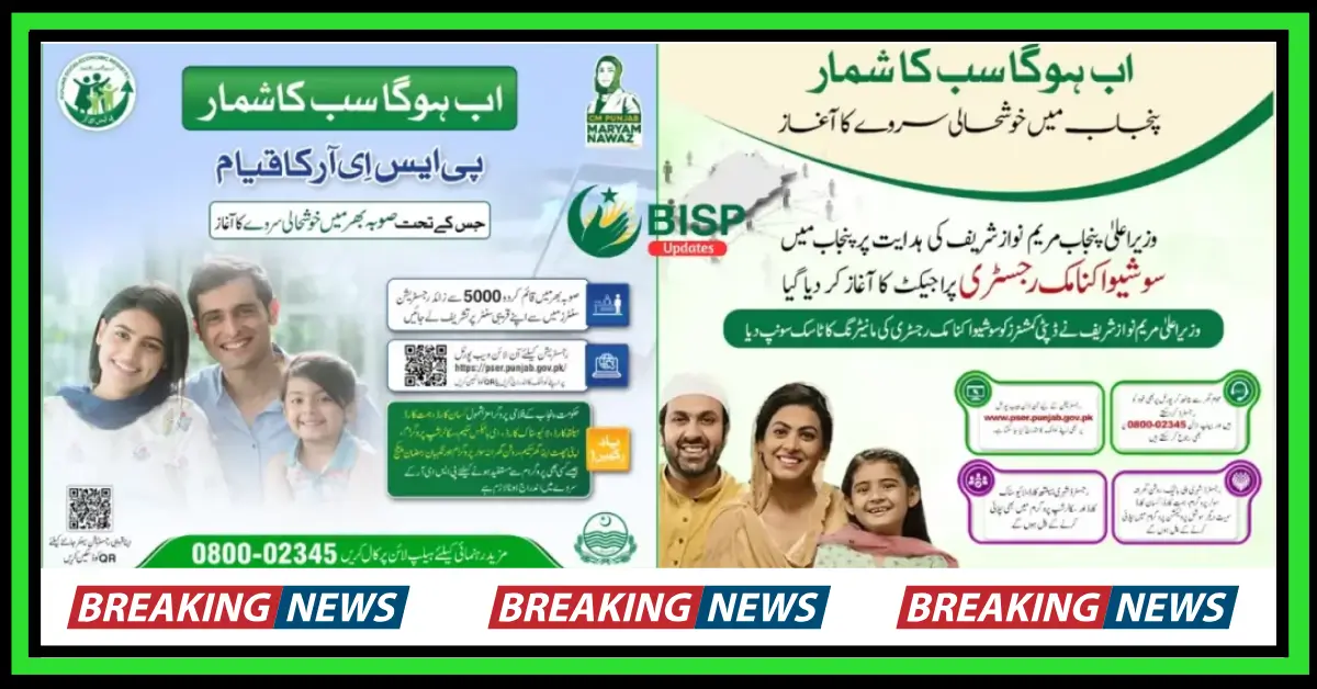 PSER Survey Punjab 2025 Online Registration: Step-by-Step Guide